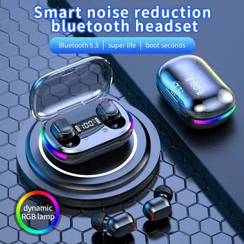 Bežična Bluetooth Slušalica 5,3 Slušalice Buke TWS Umetke Sportske Igre Slušalice zaslon osjetljiv na Dodir Za Upravljanje Xiaomi Huawei