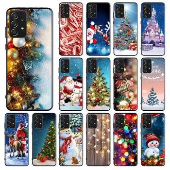 Božićni Torbica za telefon s likom Djeda Mraza za Samsung Galaxy A13 A12 A22 A32 A71 A11 A21S A33 A52 A72 A50 A51 A70 A31 M31
