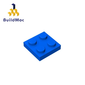 BuildMOC Kompatibilan Prikuplja Čestice 3022 2x2 Građevinskih Blokova Dijelova DIY electric Educational Crea