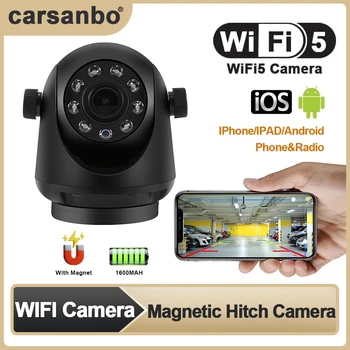 Carsanbo 5G WIFI Magnetska Сцепная Kamera HD Night Vision Bežični Backup rearview Monitor Može trajati 8 Sati za Autobus/autobus