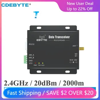 CDEBYTE 2,4 Ghz RS232 RS485 Konverter Bežični Modul Transpondera Podataka E34-DTU-2G4D20 2,4 Ghz GPRS DTU Rf Predajnik Prijemnik