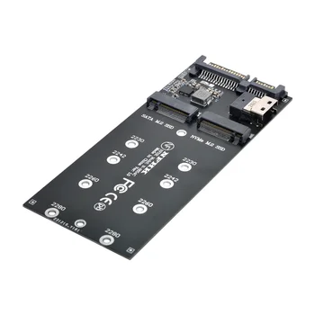 ChenYang 22Pin SATA Adapter SFF-8654 za M. 2 U2 Kit NGFF M-Key za Slimline SAS NVME PCIe SSD SATA SSD Adapter za matične ploče