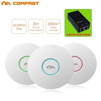 COMFAST CF-E320NV2 300 Mb/s Stropni pristupna točka 802.11 b/g/n bežična pristupna točka za Wi-Fi router 16 Flash WiFi pristupna Točka dodati 48 U POE snaga