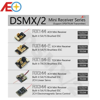 Daljinski upravljač Spektrum Odaberite mikro Mini prijemnik RX za vašeg transmitera SPEKTRUM RC model podržava samo protokol DSMX/2