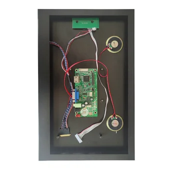 DIY kit univerzalni za led Kompatibilnu ploču zaslona torbica LCD panel stražnji poklopac 58C kontroler za kutije od metalne legure + VGA HDMI