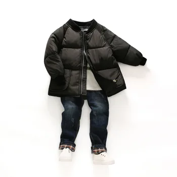 Dječja jakna, jesensko - zimsko Nova dječja pamuka kaputi, koreanska verzija malom dječjem krušnim odjeće za muškarce i žene