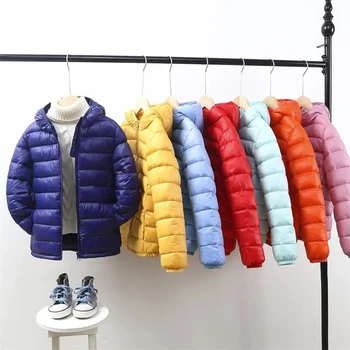 Dječje lagana pamučna odjeća, za dječake i djevojčice, dječje običan pamuk kaput za djevojčice, jakne za dječake P5497