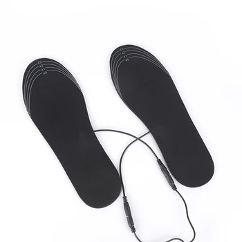 Električni Uložak S Grijanjem, Zimske Muške I Ženske Ulošci Za Cipele Sa Grijanjem, Napunjene Ulošci Za Cipele, Tople Čarape, USB Kablovi Za Punjenje