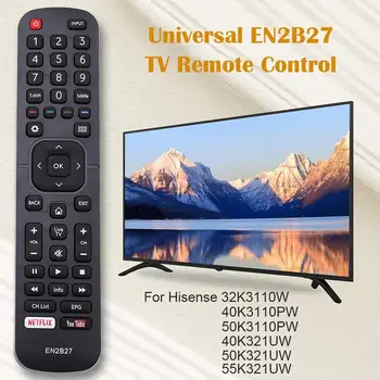 EN2B27 TV Inteligentan daljinski Upravljač Zamjena za Hisense 32K3110W 40K3110PW 50K3110PW 40K321UW 50K321UW 55K321UW