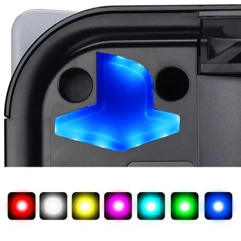eXtremeRate 7 Boja 24 efekt RGB Led logo za konzole PS5, led logotipom s pozadinskim osvjetljenjem za disk PS5 i digitalne konzole