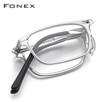FONEX Sklopivi Naočale Za Čitanje Muških I Ženskih Sklopivi Naočale Za Čitanje Pri Dalekovidnosti Dalekovidnost i Dioptrijske naočale spojnicama bez Naočale