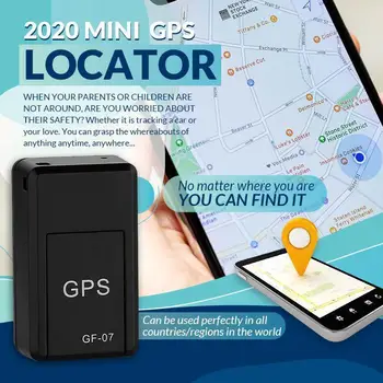 GF07 Magnetski Mini-Auto GPS Tracker U Stvarnom Vremenu Koji prati Lokator Uređaj za Magnetsku GPS Tracker U realnom vremenu Lokator Automobila Дропшиппинг