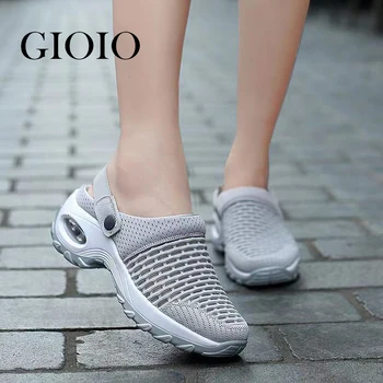 GIOIO/Sandale S Prozračna Mreže; Ženska Ljetna Cipele Na Platformu; Svakodnevni Ženska Udoban Plaža Cipele; Sandale na platformu; sretan izbor