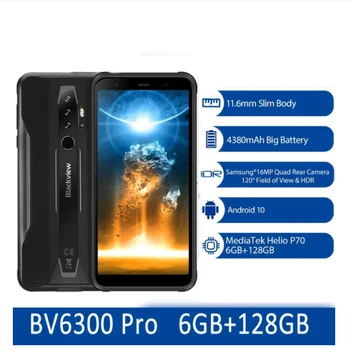 Globalna verzija BLACKVIEW BV6300 Pro Helio P70 6 GB + 128 GB Smartphone 4380 mah Android 10 Mobilni telefon NFC IP68 Vodootporan 4G Telefon