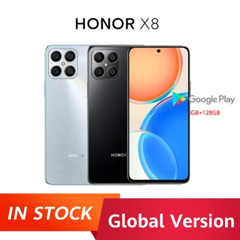 Globalna verzija HONOR X8 Android Smartphone 11 Mobilni telefon 6nm Snapdragon 680 22,5 W SuperCharge 90 Hz 2388 * 1080PX Mobilni telefon