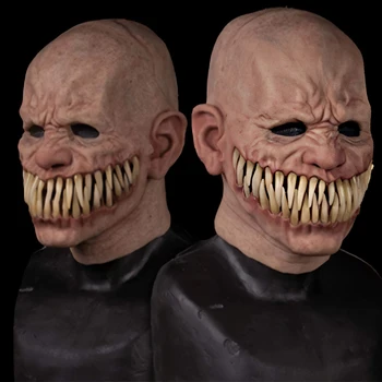 Grozan Stalker Muška Maska Velike Zube, Osmijeh Je Maska Za Lice Anime Cosplay Маскарильи Karnevalske Kostime Za Halloween Večer Rekvizite