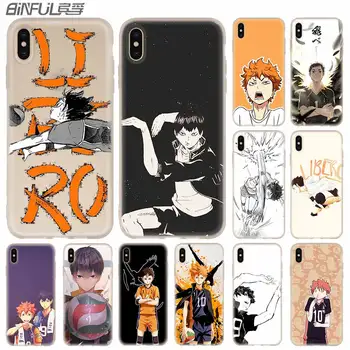 Haikyuu Anime Fundas Mekana Silikonska Torbica Za iPhone 13 11 12 Pro X XS Max XR 6 6S 7 8 Plus SE Mini Cover