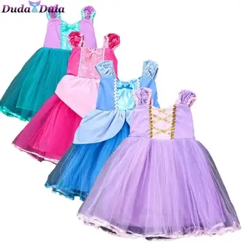 Haljine za djevojčice, Haljine Princeze Sofije Pepeljuga za djevojčice, Dječje Kostime, Dječja odjeća za djevojčice od 2 do 8 godina