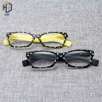 HERVI Fancy Ultra Naočale Za čitanje Grašak, Ženski, Protiv Umora, Prozirne Leće, Naočale za Dalekovidnost, Naočale + 1,0 do + 3,5 Unisex
