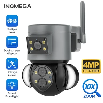 INQMEGA 4MP 10X wifi HD Kamera za video Nadzor PTZ Vanjska Zaštita Sigurnosnih Kamera Dome Kamera za Detekciju osoba