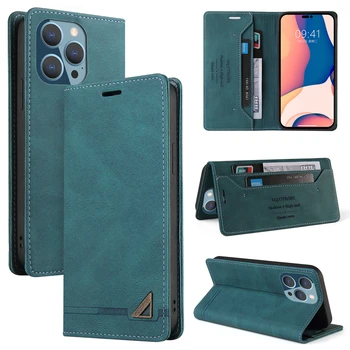 Jednostavan Kožni Novčanik sa RFID-blok, Torbica za Samsung Galaxy A72 2021, Flip torbica za Samsung A52 S A 52 32 12 22 A52S 5G, torbica za telefon A22