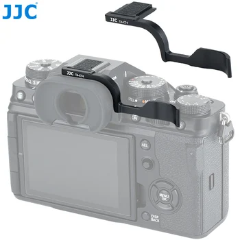 JJC Deluxe Metalna Ručka za držanje palca za Fuji Fujifilm X-T4 (X-T3 XT4 XT3 Oslonac za palac sa Zaštitnom Presvlakom, za vruće Kopče Držač za kameru