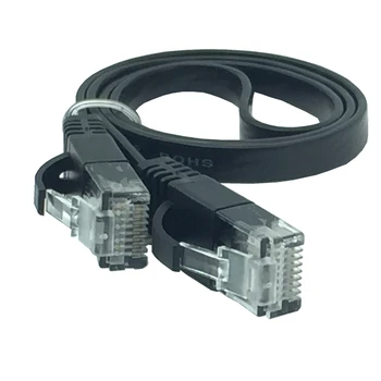 Kabel CAT6 Stana UTP Ethernet Mrežni kabel RJ45 LAN Patch Kabel Crne Boje 0,5 M 1 M, 1,5 M 2 M 3 M 5 M 10 M 15 M 20 M 25 m 30 M