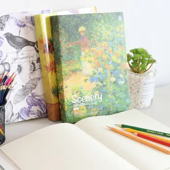 Kawai Album Za Crtanje Debljina Bloka Za Pisanje Učenici Pišu Notepad Planer Crtanje Scrapbooking Je Debela Knjiga