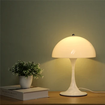 Kreativni Gljiva Lampe Spavaća Soba Noćni Lampe Moderni Minimalistički Home Dekor Lampe Ured Ured Ured Za Čitanje Rasvjeta