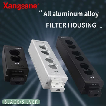 Kućište motora filter od aluminijske legure Xangsane crna / srebrna/2/4/6 specifikacija opcionalno ulazni priključak kućišta Utičnica napajanja SAD