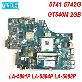 LA-5891P LA-5894P LA-5893P matična ploča za ACER 5742 5742G 5741 5741 matična ploča laptopa sa HM55 GT540M 2gb GPU DDR3 Testiran