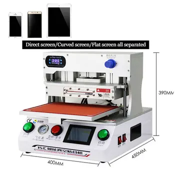 Laminator kontrolom, zaslon osjetljiv na dodir 15К stroja za proizvodnju papirnatih laminata OSA MAKSIMALNO 15 cm za popravak ekrana ЛКД s funkcijom postavke temperature