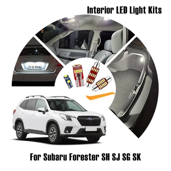 Led Auto Interijer Žarulja za Subaru Forester SH, SJ SG SK 1998 1999 2006 2008 2009 2010 2011 2015 2016 2019 auto oprema