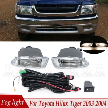 Maglenka 1 Set Prednjeg Branika maglenka Sklop Auto-Svjetiljka S Žarulju S Ožičenja žica Za Toyota Hilux Tiger 2003 2004