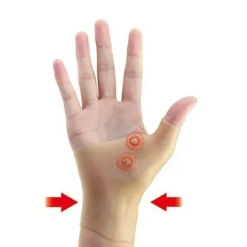 Magnetska Terapija Zglob Ruke Podrška Za Palac Rukavice Gel Silikon Artritis Korektor Tlaka Masaža Protiv Bolova Rukavice