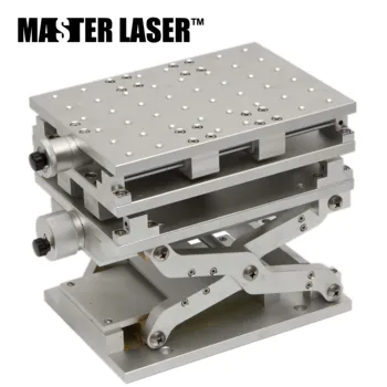 MAJSTOR LASERSKI 3D desktop Fiber Laser Obilježavanja Stroj 3 Osi Kreće Stol 210x150 mm X Y Z osi Stol DIY Dio za Lasersko Graviranje