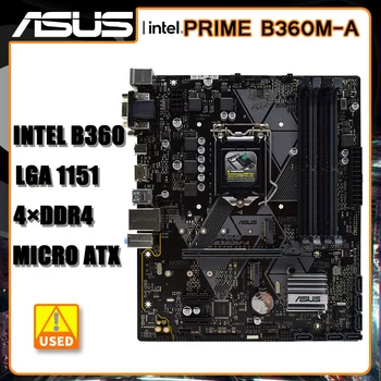 Matična ploča ASUS PRIME B360M-A LGA 1151 DDR4 64GB PCI-E 3.0 2 ×M. 2 USB3.1 HDMI Micro ATX