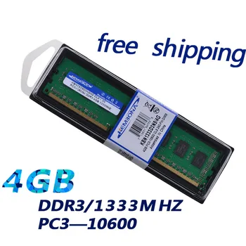 Memorija branded KEMBONA DDR3 Ram 1333mhz 4G 4 GB za stolna računala Long-dimm Memoria Kompatibilan sa DDR 3 1066 Mhz Besplatna dostava