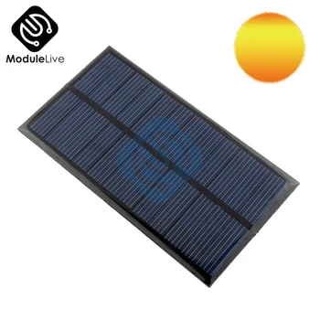 Mini 6 100 ma 1 W Solarni Panel Banka Solarne Energije Modul Ploče DIY Za Jednostavno Baterije i Punjači Za Mobilne Telefone Prijenosni dugoročno korištenje