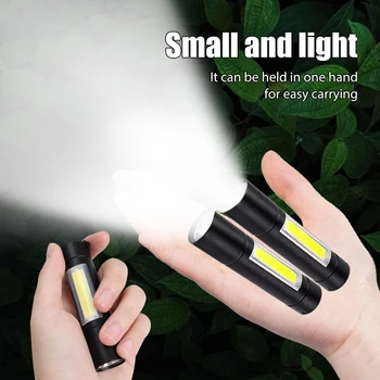 Mini Led Svjetla Višenamjenski Ultra Bright Ugrađena Baterija Baklja Žarulja Svjetlo Vanjski Prijenosni Kampiranje Radna Svjetla