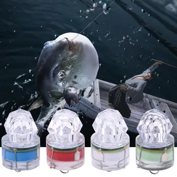 Mini Led Vodootporna Ribolov Šarene ABS Svjetlo Mamac LED Duboko Podvodna Mamac Lagana Riblja Mamac Lagani Mamac Lignja Стробоскоп