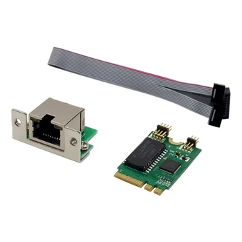 Mini-mrežna kartica pci-e M. 2 A + E za RTL8111F Gigabit Ethernet Kartica sa jednim priključkom RJ45 Ethernet Mrežna kartica