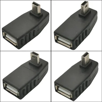Mini USB Priključak za Usb OTG Adapter Mini USB Priključak za USB Ženski Pretvarač Priključak za Prijenos Podataka Sinkronizirajte za Auto AUX MP3 MP4-U-Disk