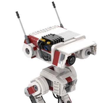 MOC Svemirski Rat Fallen Order BD-1 Vojni Robot Inteligentni Gradivni Blokovi Skupština UCS Cigle Misa Zbirka Dječje IGRAČKE Poklon