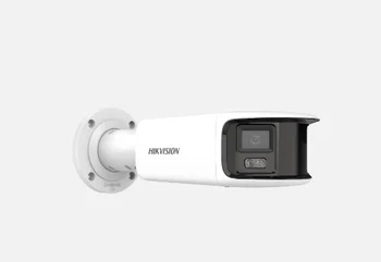 Mrežna kamera Hikvision 4K 8MP DS-2CD2T87G2P-LSU/ SL POE s panoramskim ekranom u boji zvukom, стробоскопом AcuSense i zvučni alarm