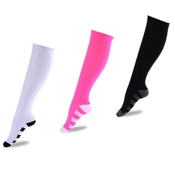 muške i ženske čarape-čarape, elastične Kompresije Čarape Pod Pritiskom, Čarape Za Trčanje, Sportske Čarape, običan nogometne nogometne čarape