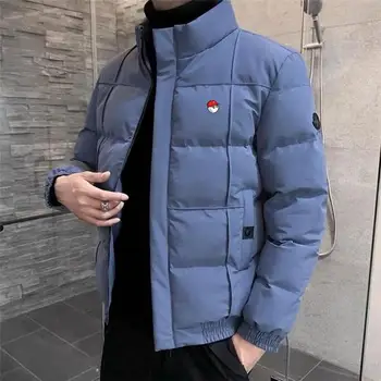 Muške jakne za golf pamuk kaput Zimski slobodno plus size 4XL ca toplo Ovratnik Satna Koreja muška odjeća za Golf Pamučna odjeća