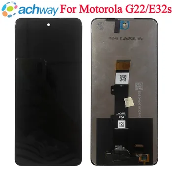Muški Radni 6,5-inčni LCD zaslon Za Motorola Moto G22 LCD XT2231-2 Zaslon osjetljiv na dodir Digiziter Sklop Za Moto E32s Zaslon