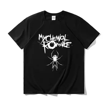 My Chemical Romance t-Shirt S Grafičkim po cijeloj površini Ulica Crna Grand t-Shirt U Stilu punk Emo Rock Kratkih Rukava Muška Ženska Хлопковая Majica Europske Veličine