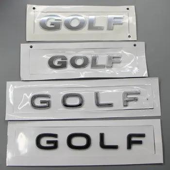 Nanesite na Golf 4 Golf 6 Golf 5 Golf Golf 7 8 MK4 MK5 MK6 MK7 MK8 Prtljažnik oznaku Golf abeceda Auto Logotipi ABS izolacija oplata